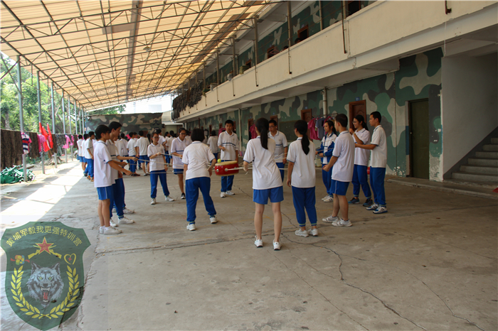 广州西关外语学校在黄埔军校拓展基地拓展一天游